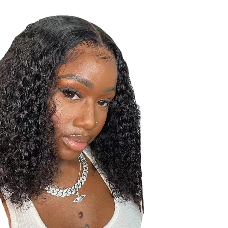 New Arrival Women's Small Curl Wig High Temperature Silk Fiber Fluffy Style Wig African Small Curl Head Cover