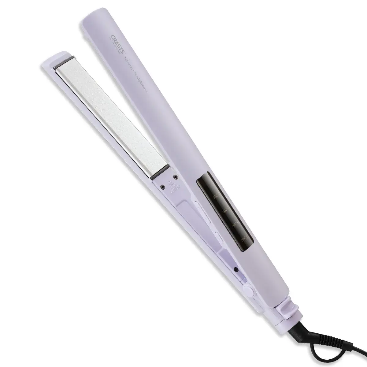 Multi-temperature Display Straightening Iron Hair Salon Styling Electric Clamp Brush Straightener And Curling Tool