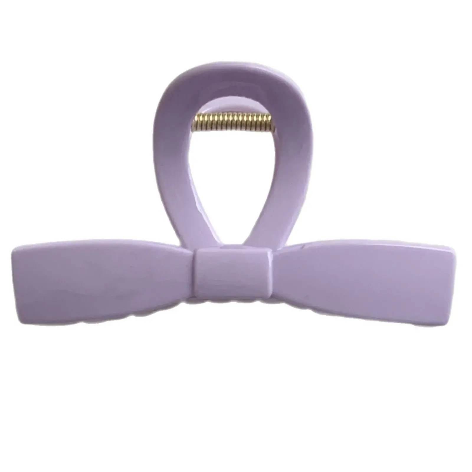 Delicate Fresh Butterfly Knot Hair Clip Sweet Personality Fashion Cream Purple Shark Clamp Half Updo Bun Professional Salon Fixa