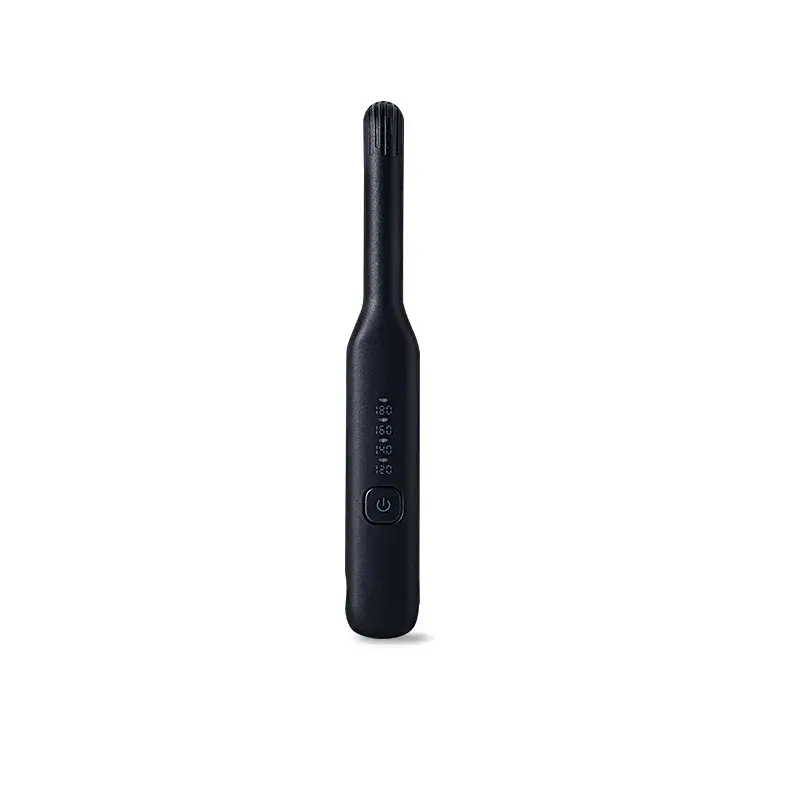 Portable Mini USB Charging Wireless Narrow Version Hair Straightener And Curling Iron for Men Salon Tool Accessories