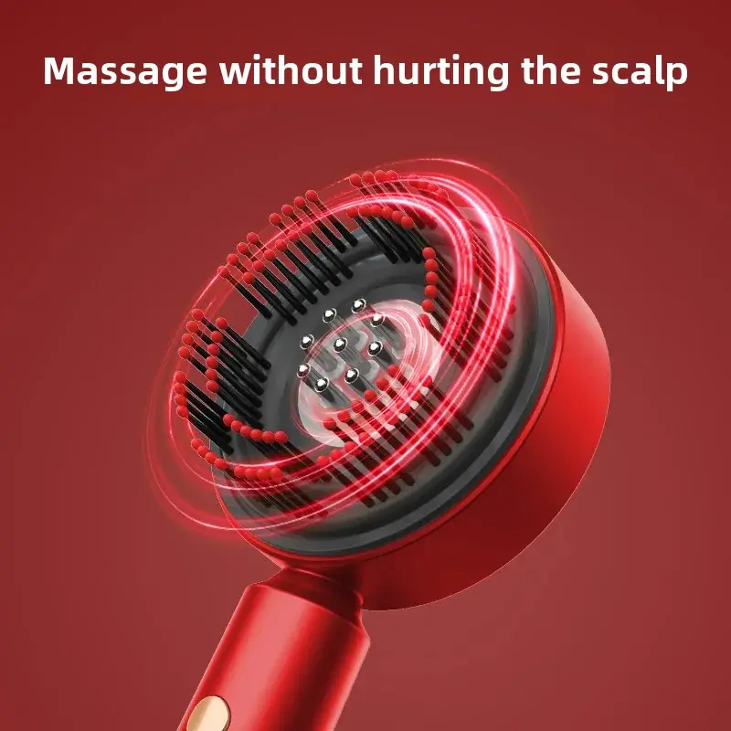 Professional Hair Salon Scalp Massage Comb Constant Temperature Hair Care Essential Oil Additive Meridian Head Massage Comb