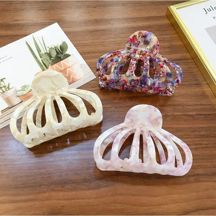 Large Size Korean Shark Hair Clip Elegant Bathing Vinegar Hair Gripping Hair Clip Hair Barrette Hair Clip for Back of Head