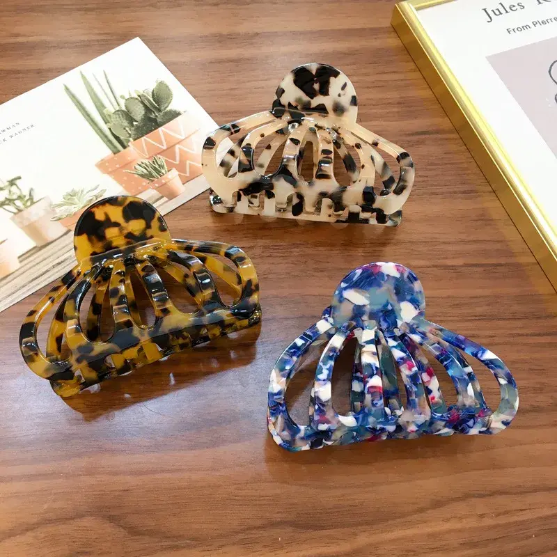 Large Size Korean Shark Hair Clip Elegant Bathing Vinegar Hair Gripping Hair Clip Hair Barrette Hair Clip for Back of Head