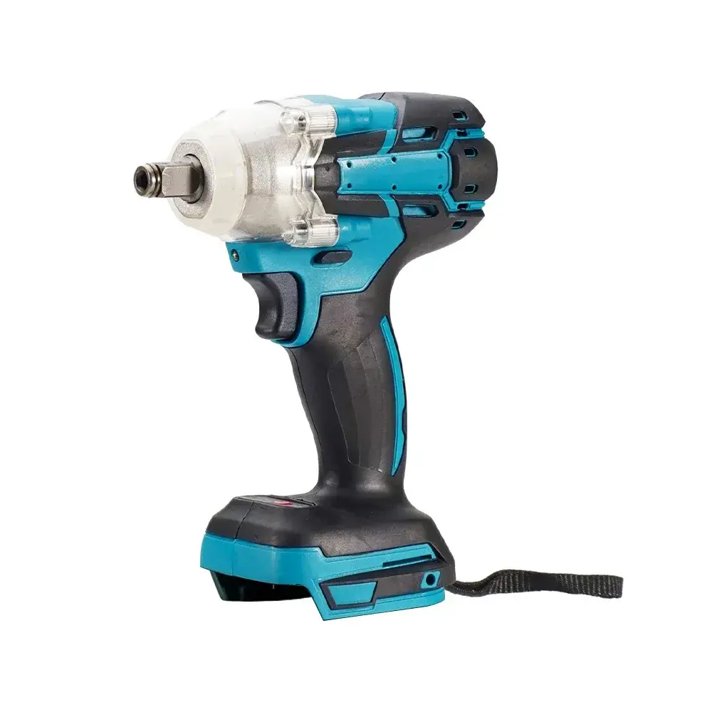 High-Torque Electric Wrench Set 5-Pieces Lithium Battery Charging Impact Wrench For Woodworking Auto Repair