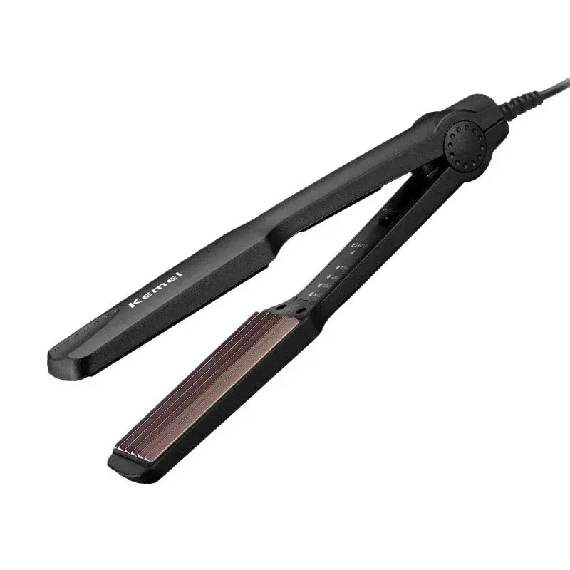 KM-332 Hair Straightening Comb LED Digital Display Adjustable Temperature Dry Wet Dual Use Constant Temperature Hair Straightene