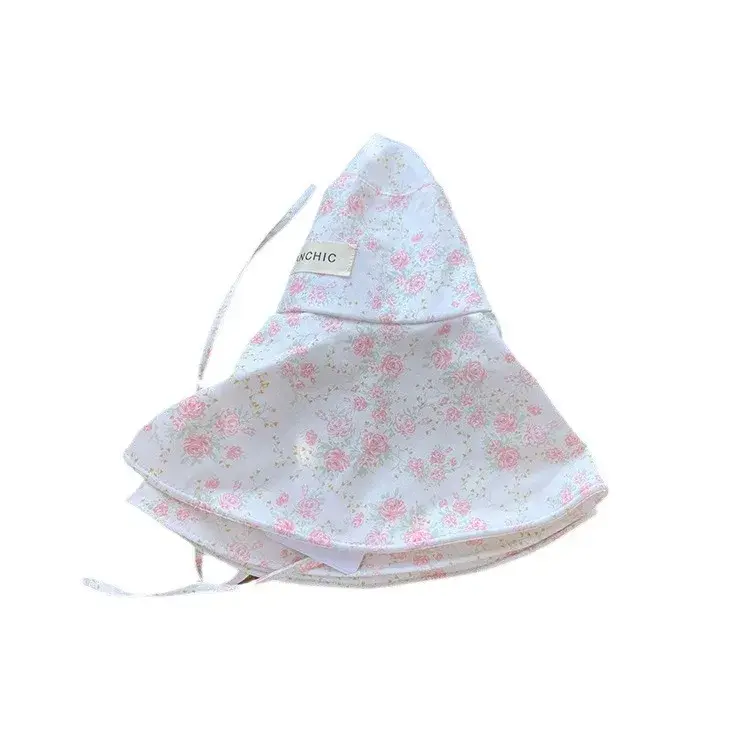 Women's Fishing Cap Wide Brim Thin Flower Holiday Sun Protection Hat Large Head Circumference Beach Sunshade Cap New Hot Sale Of