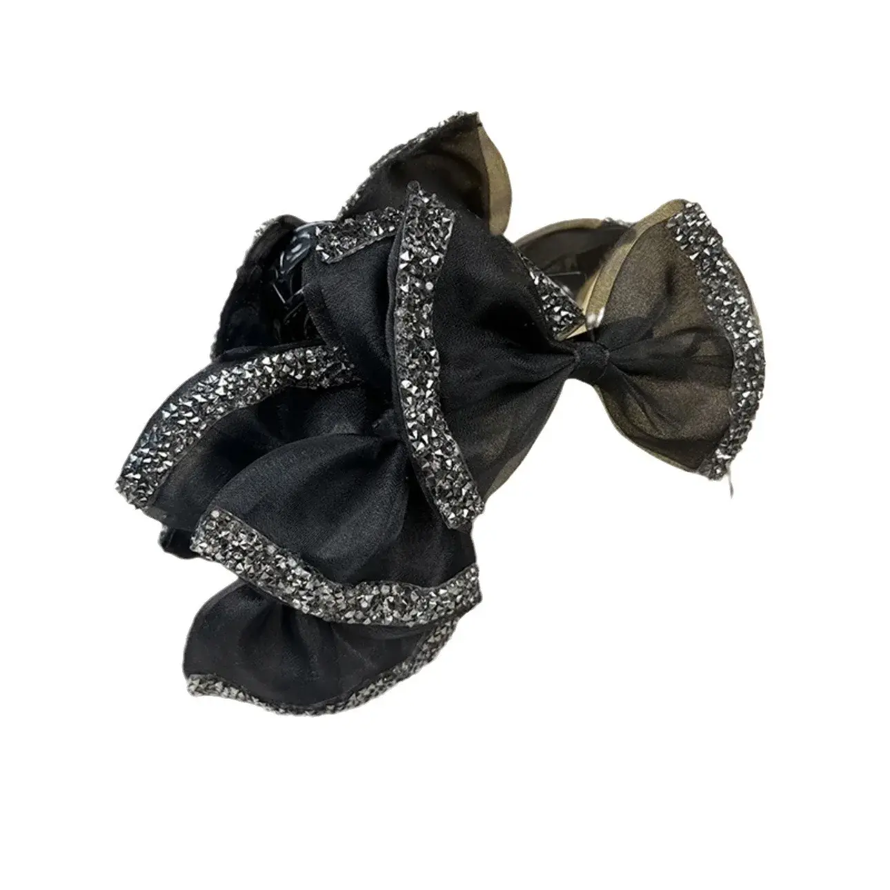 Elegant Butterfly Knot Hair Clip Simple New Style Back of Head Updo Large Claw Miniature Shark Clip Delicate Hair Accessory