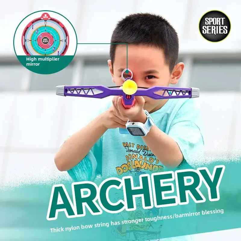 Interactive Children's Arrow Toy Bow And Arrow Outdoor Sports Casual Parent-Child Bonding Shooting Bow For Kids