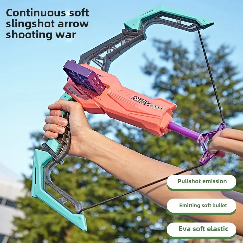 Interactive Children's Arrow Toy Bow And Arrow Outdoor Sports Casual Parent-Child Bonding Shooting Bow For Kids