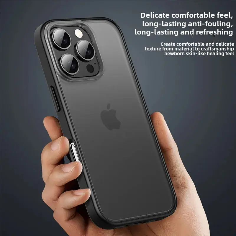 IPhone16promax Protective Case New Style Anti-Fall Apple16pro Guard Cover Thickened16 Shell Motorcycle Electronic Accessories