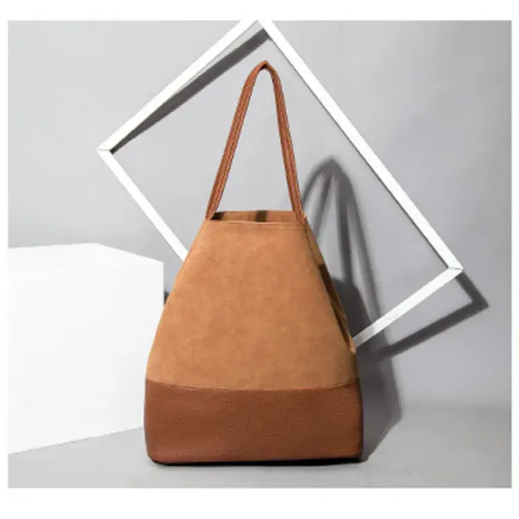 Vintage Women's High-End Feel Bag Guangzhou Lion's Land Large Capacity Tote Bag European And American Cross-Border Storage Bag