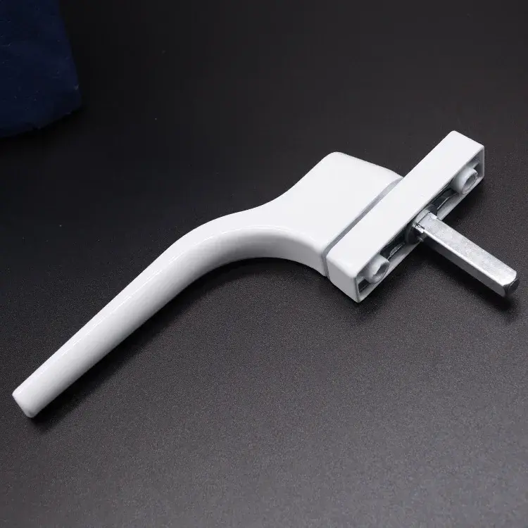 Plastic Steel Window Door Opening Handles Internal And External Flat Window Pull Handle Synchronized Lock Handle Turning Handle
