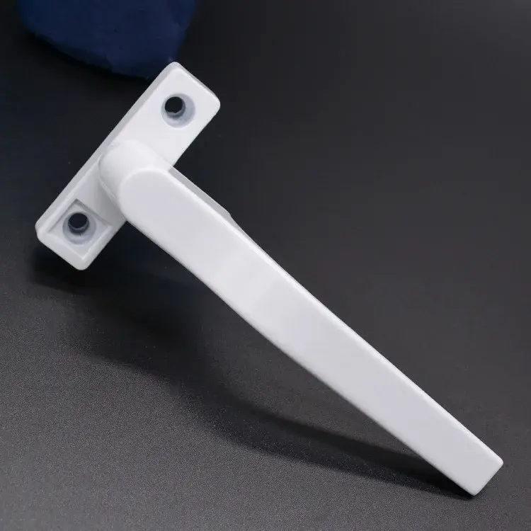 Plastic Steel Window Door Opening Handles Internal And External Flat Window Pull Handle Synchronized Lock Handle Turning Handle