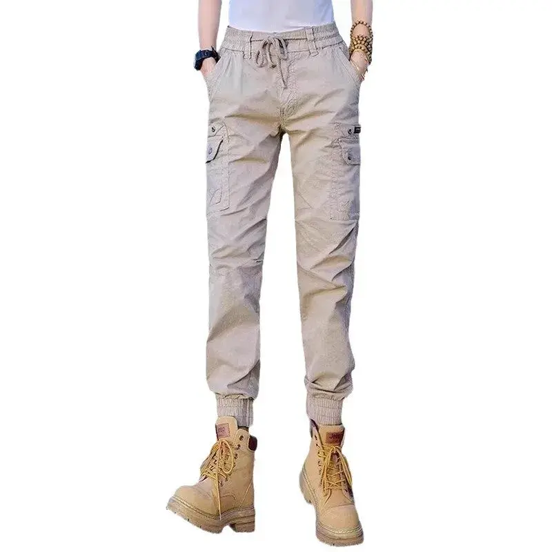 Outdoor Mountain Climbing Work Pants Men's Casual Trousers Autumn Winter Cross-Border Vintage American Style Cuffed Long Pants