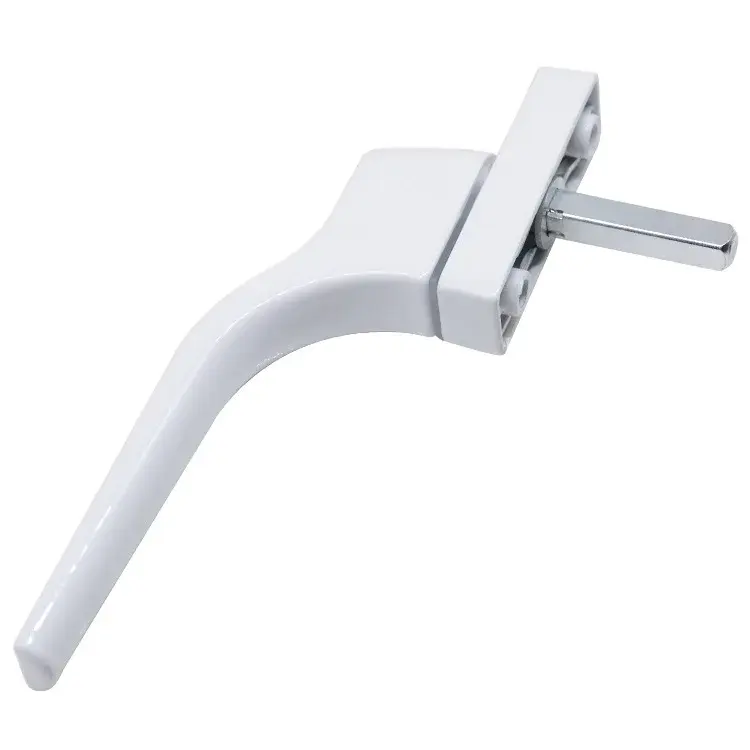 Plastic Steel Window Door Opening Handles Internal And External Flat Window Pull Handle Synchronized Lock Handle Turning Handle