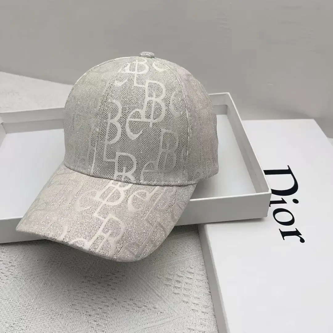 Spring Summer New Floral Letter Embroidery Baseball Cap Simple Versatile Outdoor Sports Sunshade Hat Mesh Cap Lace Hat