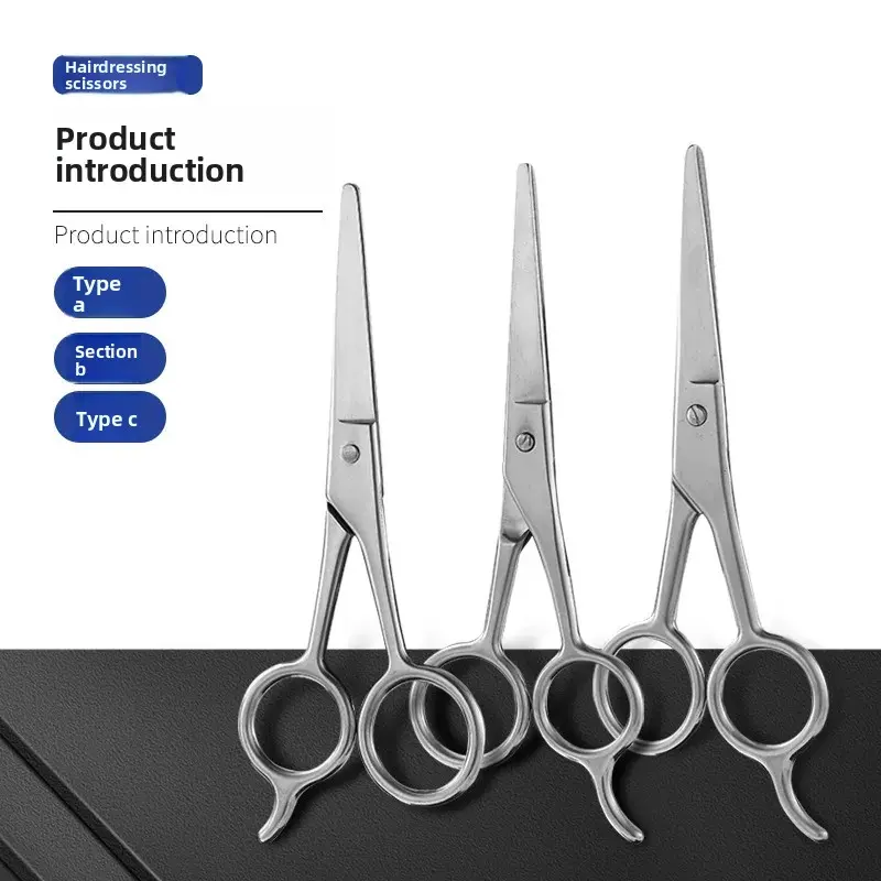 Stainless Steel Hair Clippers Nose Hair Trimmer Makeup Scissors Home Beauty Salon Tool Accessories Hairdressing Embroidery