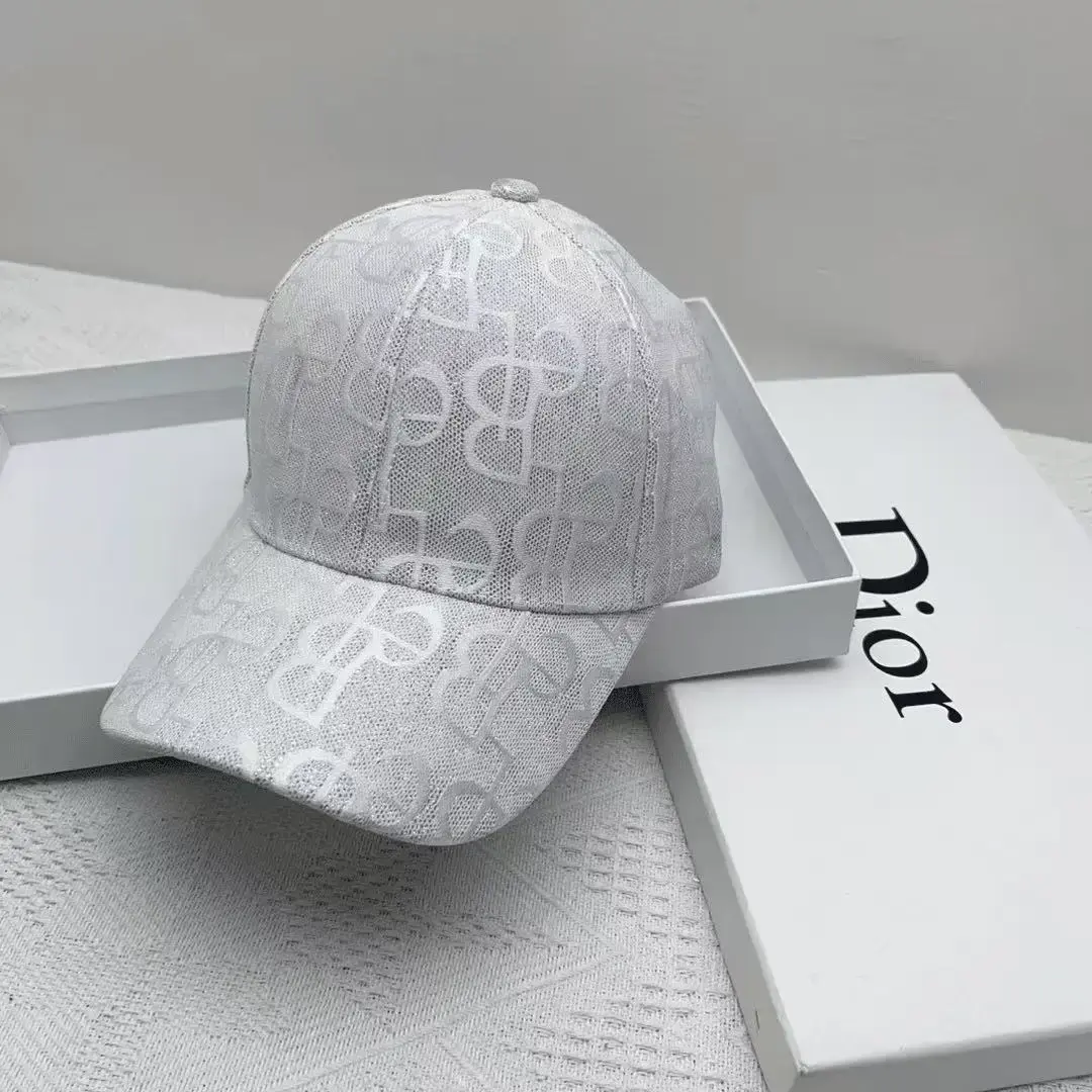 Spring Summer New Floral Letter Embroidery Baseball Cap Simple Versatile Outdoor Sports Sunshade Hat Mesh Cap Lace Hat