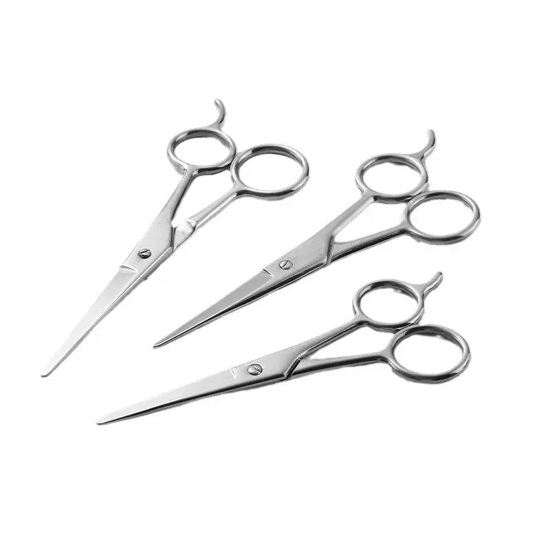 Stainless Steel Hair Clippers Nose Hair Trimmer Makeup Scissors Home Beauty Salon Tool Accessories Hairdressing Embroidery