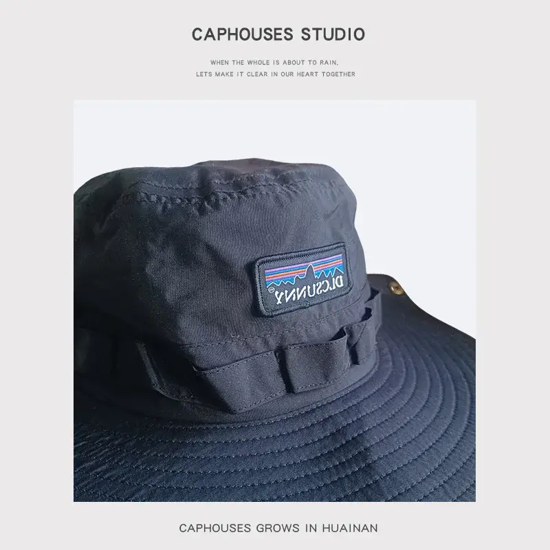 Women's Fishing Cap Style Hat Taiwan Wenzhou Spring Summer Mountain Riding Windproof Sunshade High-End Feels Lace Net Cap