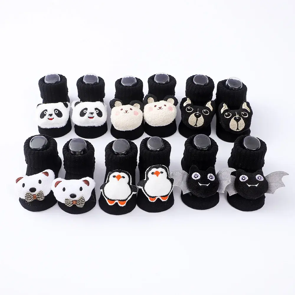 2023 Babyknit Children's Cartoon Animal Socks Newborn Essentials Cross-Border Amazon Premium Quality Knitted Socks For All Seaso