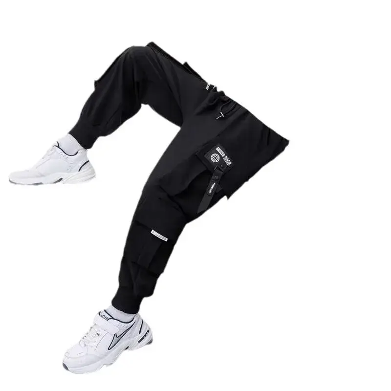 Casual Boys Pants Children's Wear 2024 New Fashionable Cargo Pants Soft Spring Autumn Season Children's Trousers