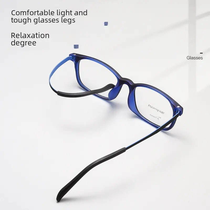 9833xp High-altitude Digital Small Frame Men Casual Ultra-light Titanium Framed Student Near-vision Tr90 Glasses Frame Universal
