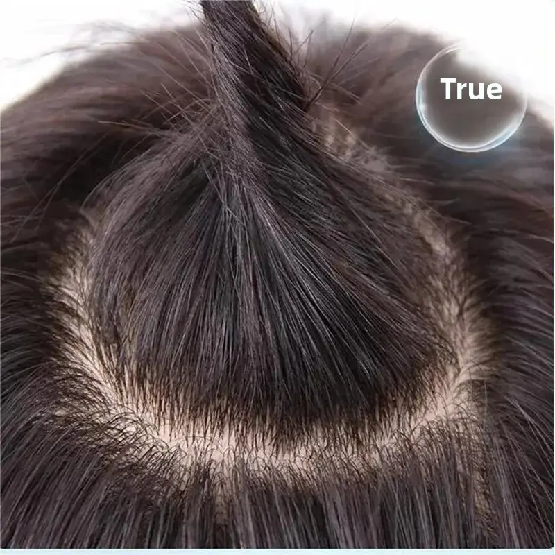 Full Head Wig Realistic Short And Long Styles Needle Tied Simulation Natural Hair Skin for Women Hair Replacement Systems