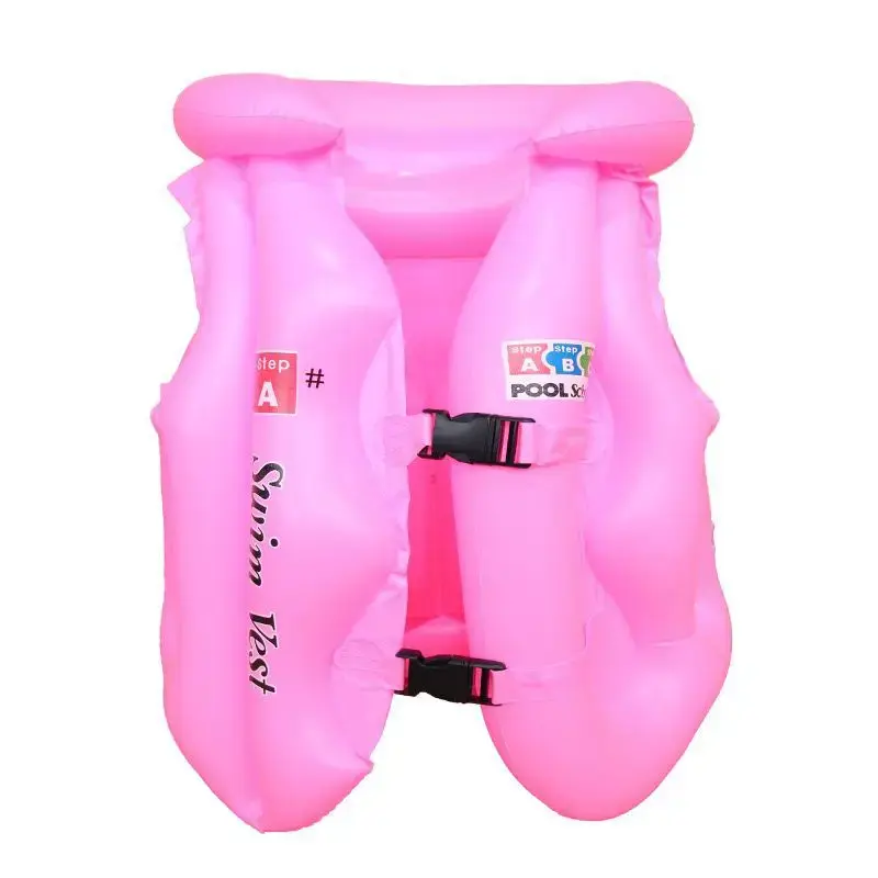 Children's Inflatable Vest Life Jacket Thickened Swimming Clothes Baby Swimming Equipment Lifeline Training Accessories