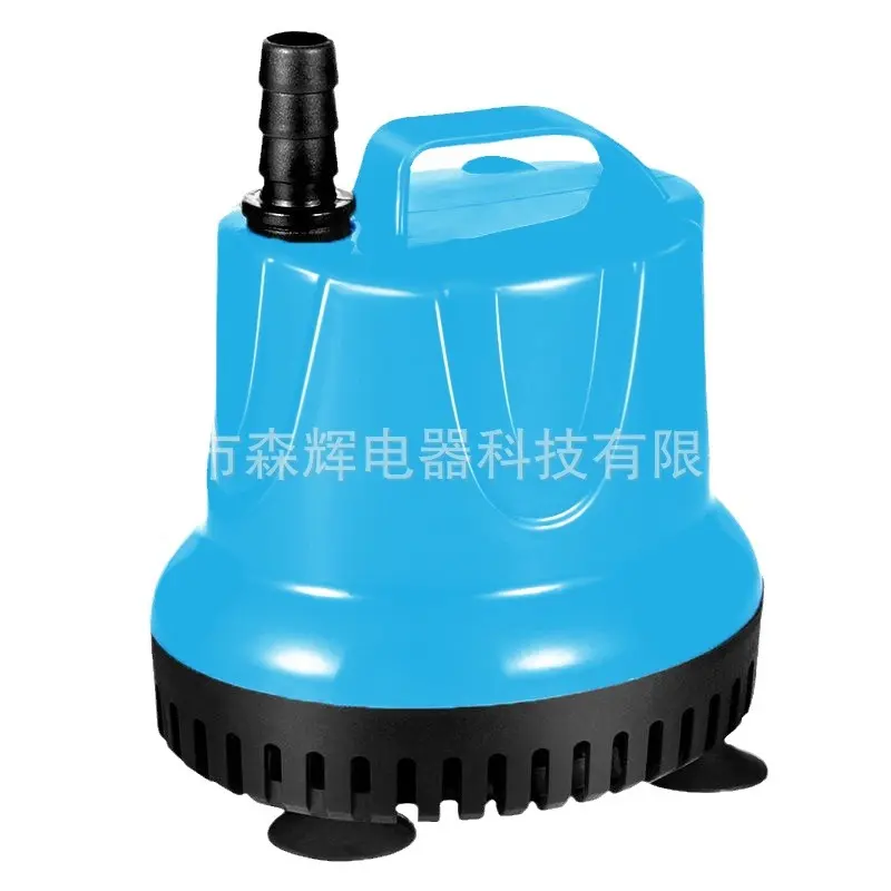 Large Suction Aquarium Water Pump Home Use Silent Filtering Circulation Pump Wet Digging Diving Water Pump Prevents Dry Burning