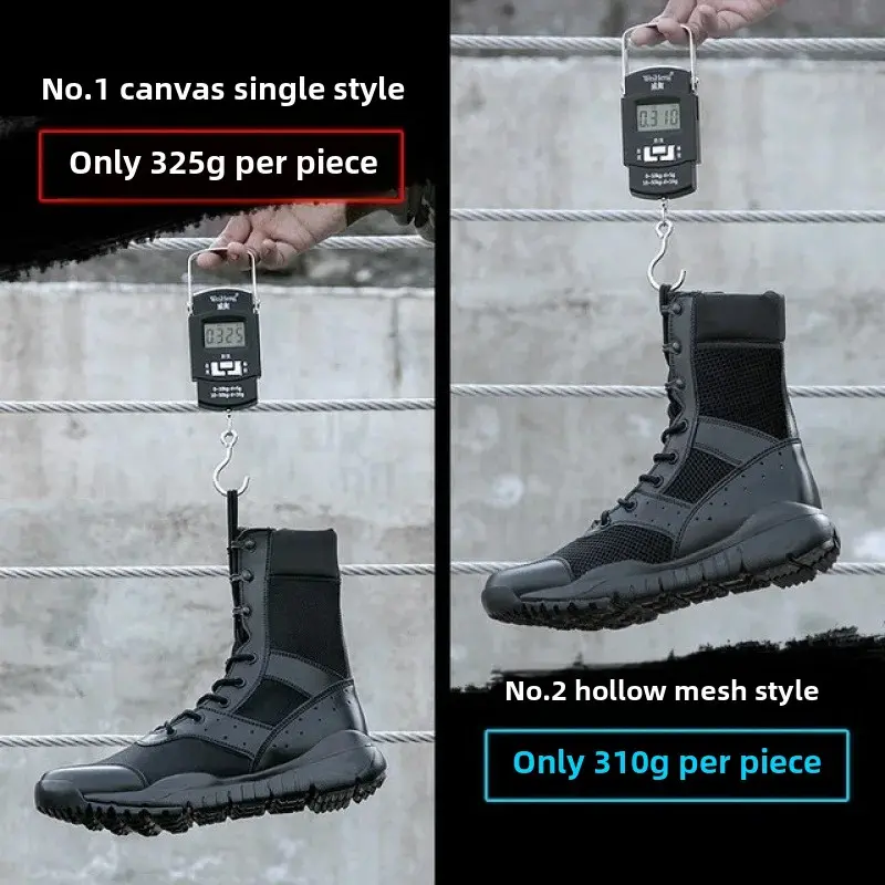 Lightweight Waterproof Mesh Security Boots For Men Breathable Sports Safety Shoes Ultra-light Training Shoes For Outdoor Activit
