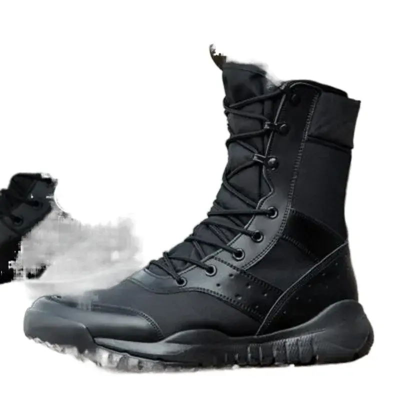 Lightweight Waterproof Mesh Security Boots For Men Breathable Sports Safety Shoes Ultra-light Training Shoes For Outdoor Activit