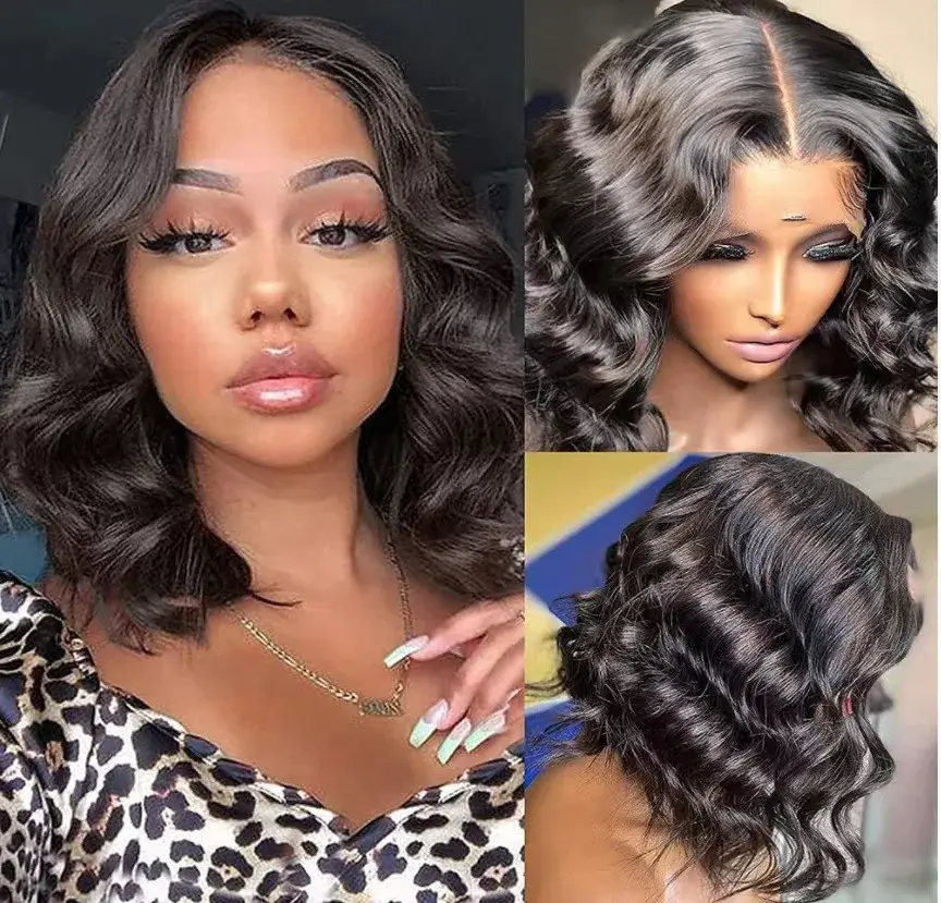African Women's Front Lace Curly Hair Factory Direct Shipment New Product Lace Wig Set European American Cross-border Item