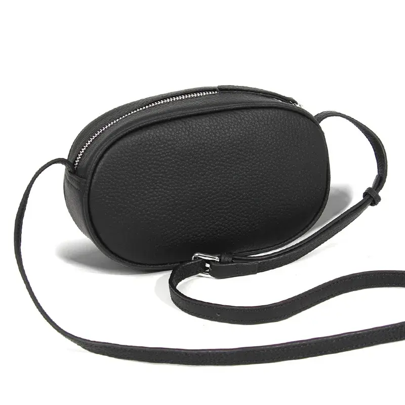 Fashionable Versatile Women's Crossbody Bag Large Capacity Simple Design Headlayer Cow Leather Shoulder Bag New Model