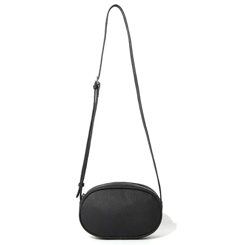 Fashionable Versatile Women's Crossbody Bag Large Capacity Simple Design Headlayer Cow Leather Shoulder Bag New Model