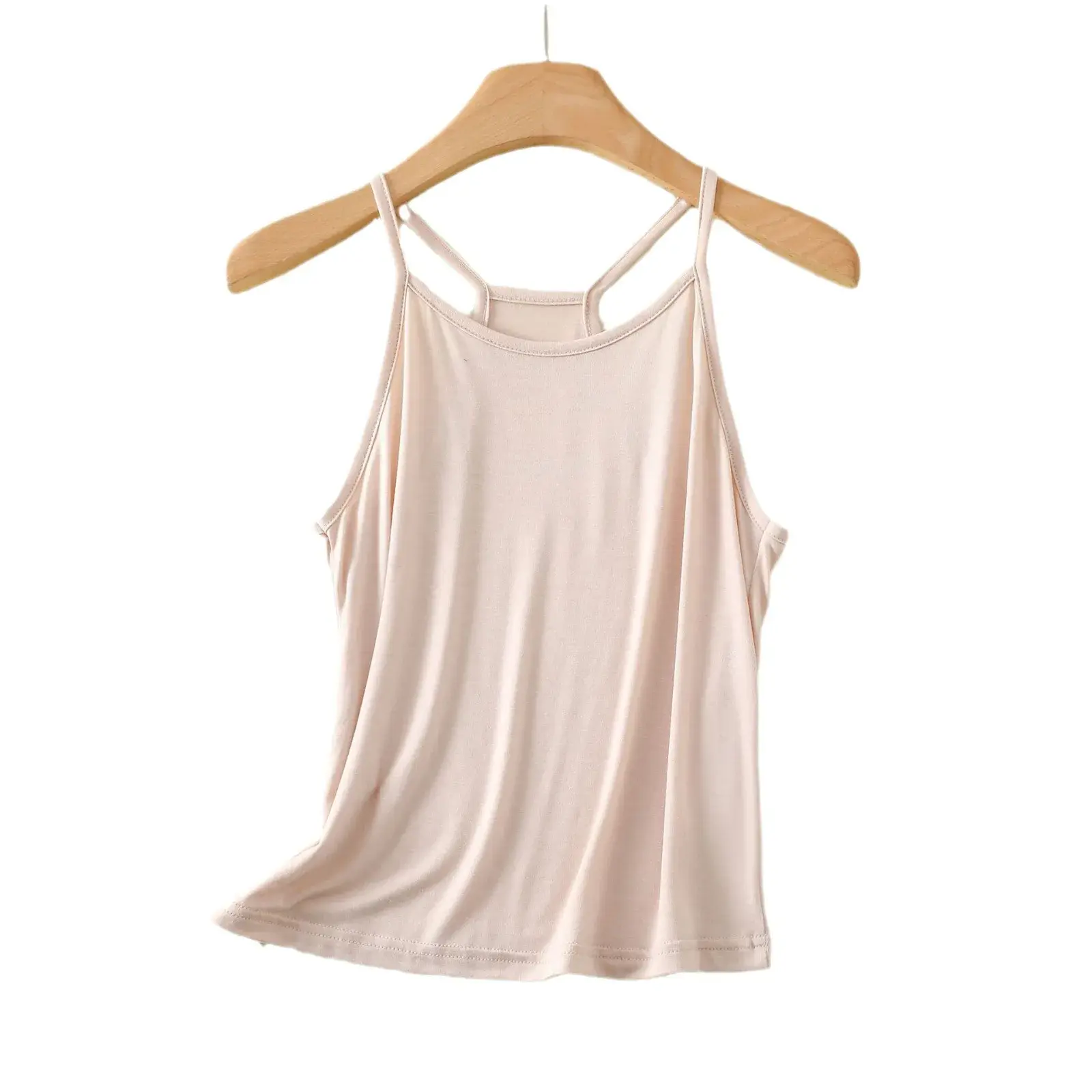 New Modal Strap Vest Women Short Slimming Large Size Top Spring Summer Inner Student Base Shirt Fashionable Casual Wear