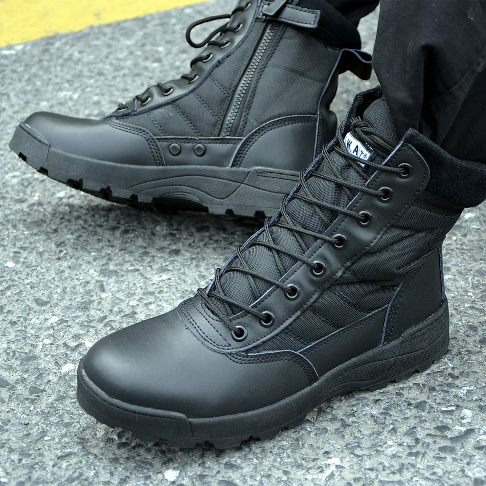 Tactical Boots Men Boots Special Force Desert Combat Boots Outdoor Hiking Boots Ankle Shoes Men Work Safty Shoes
