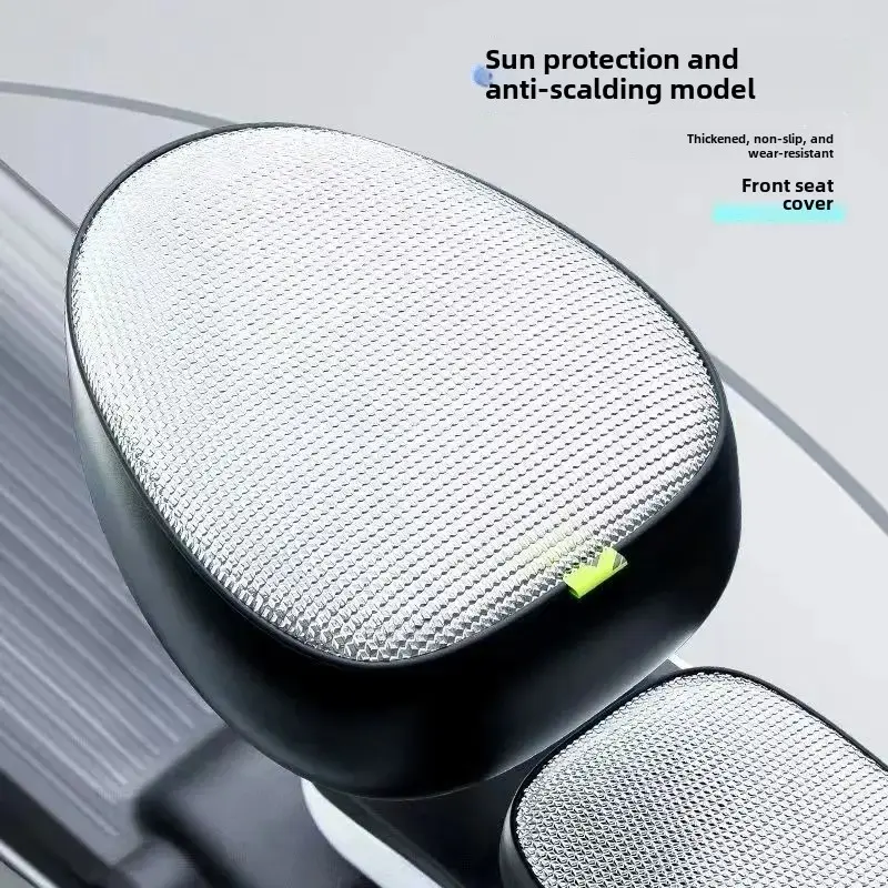 Thickened Waterproof Leather Motorcycle Seat Cushion Heat Insulation Four Seasons Universal Electric Car Seat Pad Rainproof
