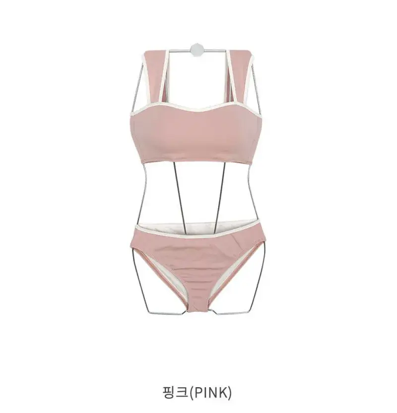 Women's Sexy Solid Color Triangle Bikini Two-Piece Thermal Spring Surfing Small Chest Gathered Slimming Beachwear