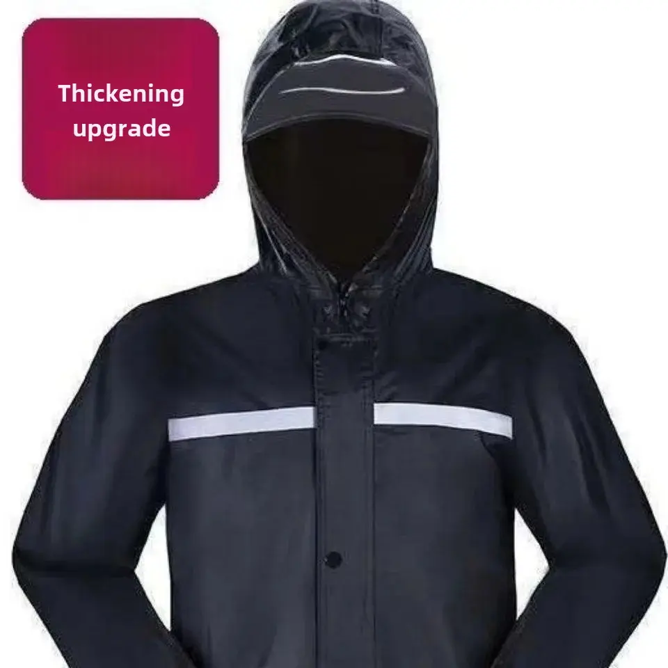 Waterproof Raincoat And Pants Set For Adults Oxford Cloth Outdoor Cycling Motorcycle Clothing Warm Comfortable Durable