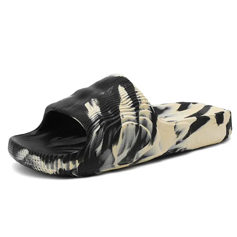 Casual Camouflage Thick Bottom Beach Men's Slippers Home Fashion Cross-border Coconut Male Slippers Slip-on Sandals
