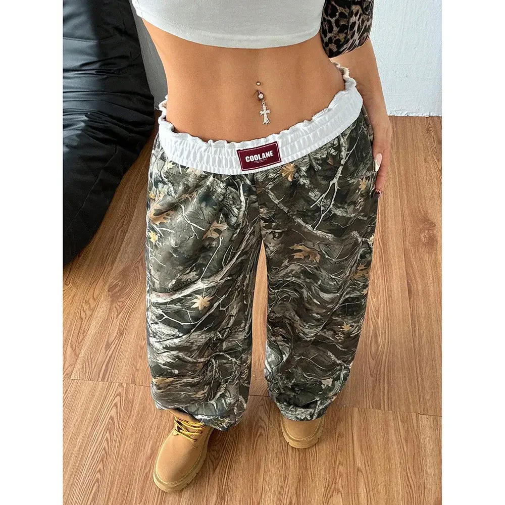 High Waist Casual Pants Long Loose Leggings Slimming Floor-Length Women's Fashion Spring Autumn New Style Hot Girl Trousers