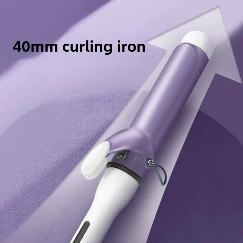Large Size Egg Roll Curling Iron 40mm Big Wave Hair Styling Tool Salon Accessories Hair Extension And Wig Attachment