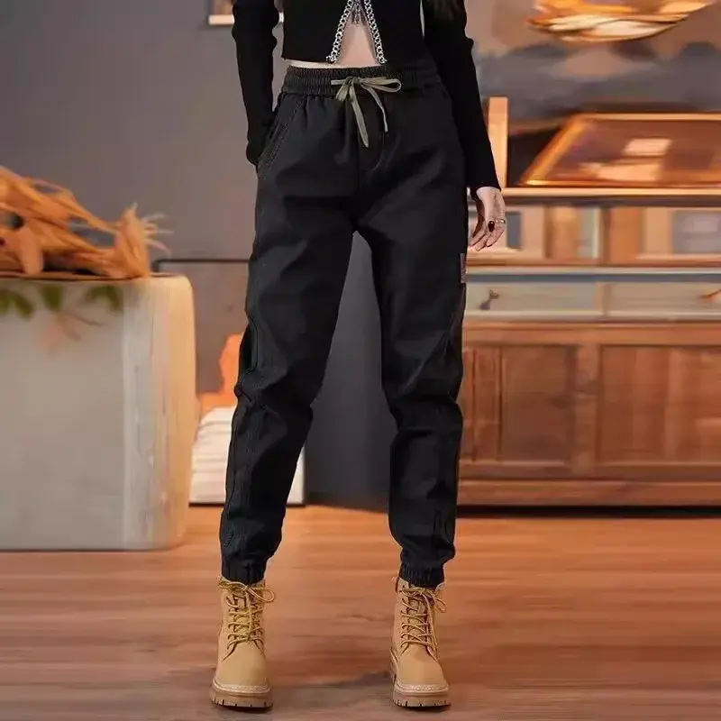Spring Hot Sale Of The Season Casual Harajuku Style Loose Fit Men's And Women's Workwear Sports Long Pants Fashionable Trousers