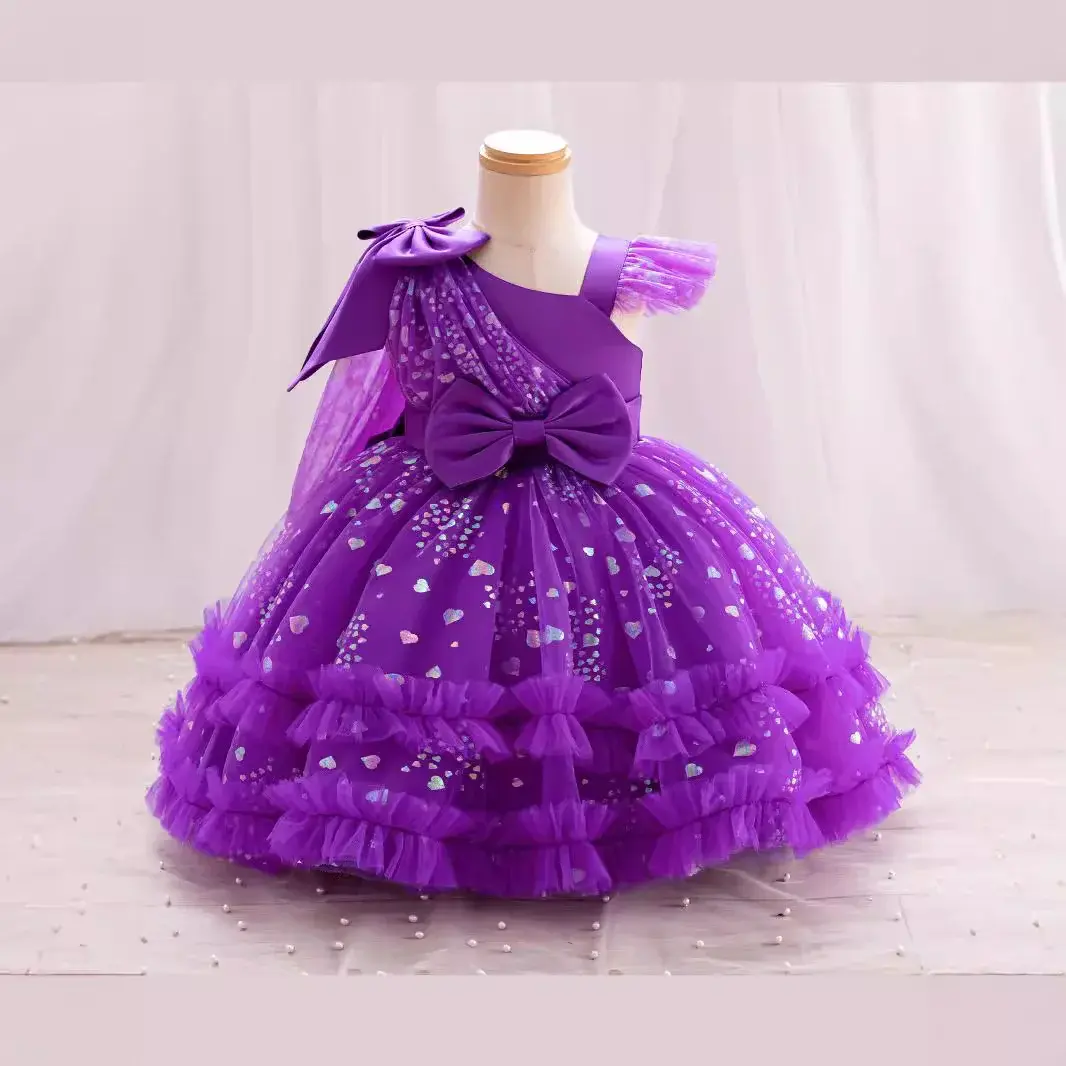 Princess Dress For Girls Niche Design Sensibility Dress Performance Outfit For Children's Day Hostess Costume Casual Wear