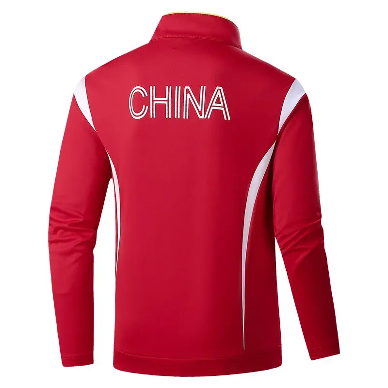 2023 Chinese National Team Sports Suit TopJacket School Sports Uniform Marathon Running Competition Suit Training Outerwear