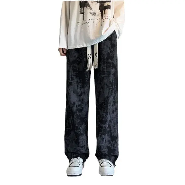 Winter Corduroy Thickened Pants Men's Loose-Fit Casual Trousers Youth Sport New Model Heavy Duty Trousers For Autumn/Winter