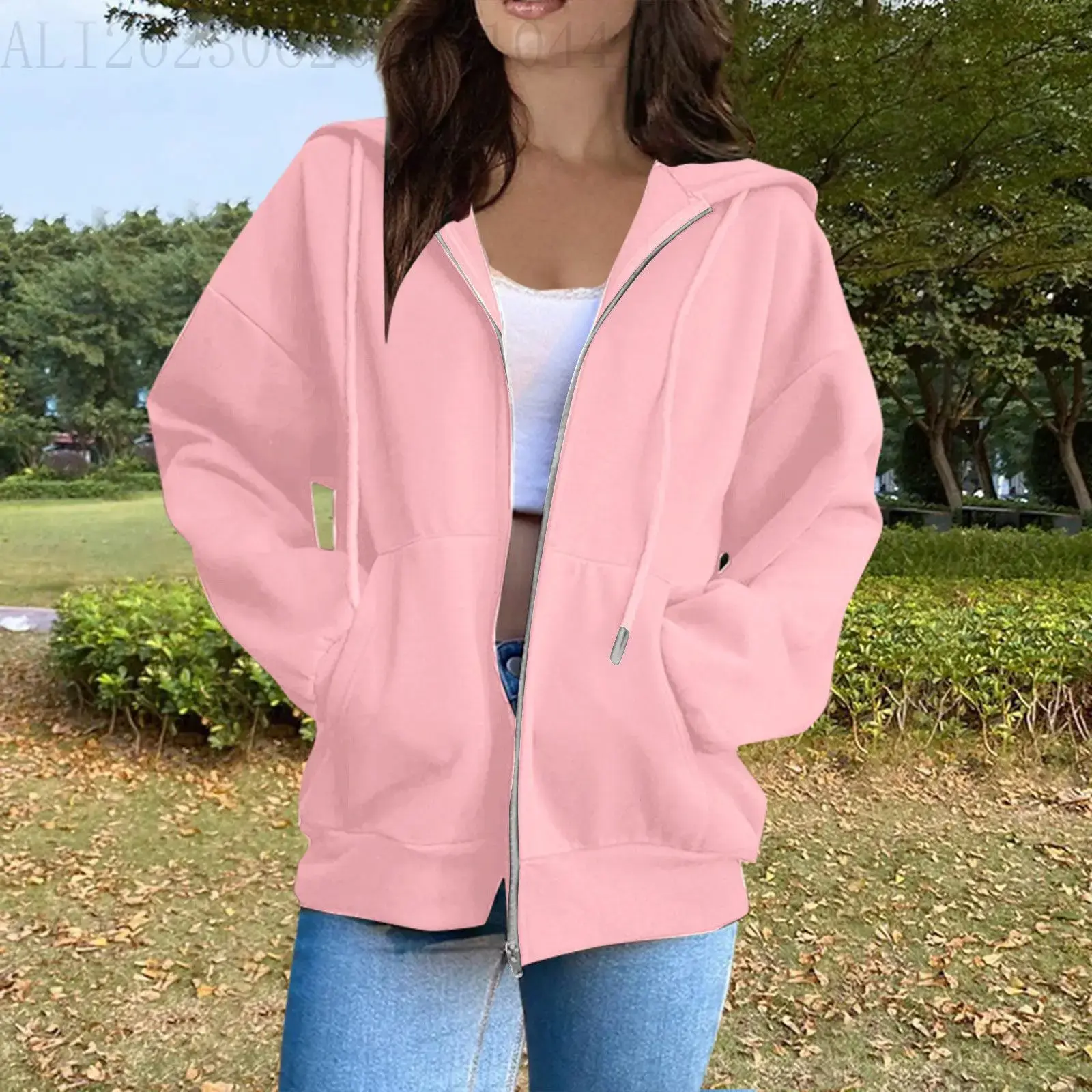 Amazon Thickened Women's Long Sweatshirt Autumn/Winter Best Seller Couple Lazy Style Sweatshirt Long Stocking Series