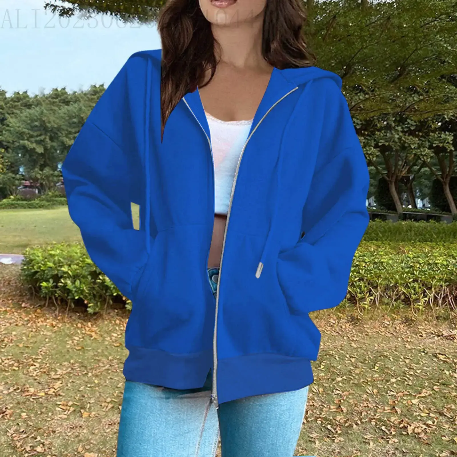 Amazon Thickened Women's Long Sweatshirt Autumn/Winter Best Seller Couple Lazy Style Sweatshirt Long Stocking Series