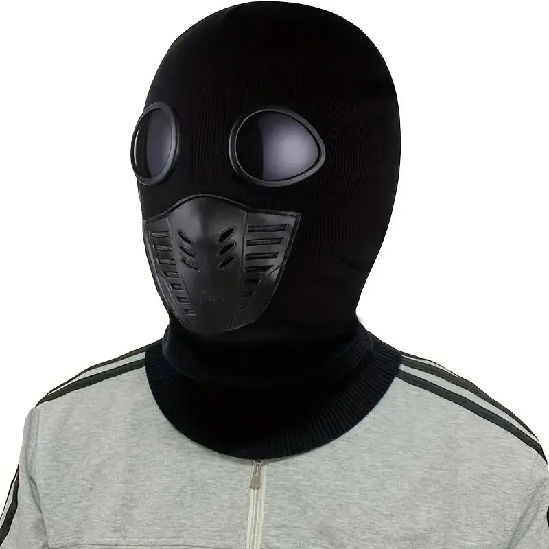 Winter Outdoor Motorcycle Snowmobile Mask Cross-Border Supply CS Face Mask Bataclave Thermal Insulation Cap Snow Hat